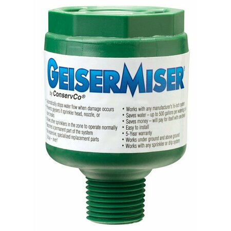 CONSERVCO SPRINKLER SHUTOFF 1/2 in. NMG-49